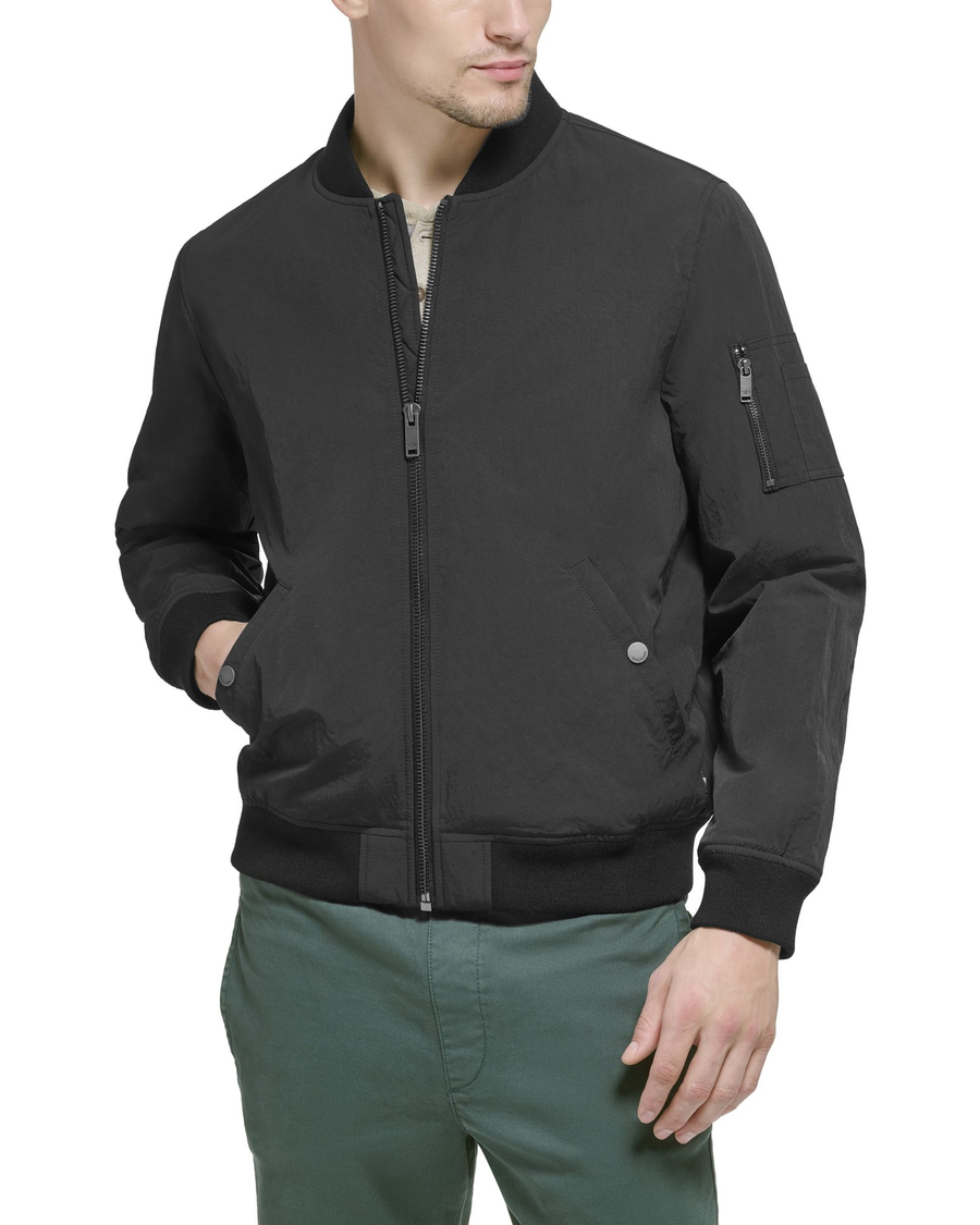 (image for) Comfortable Recycled Sail Nylon Bomber Jacket